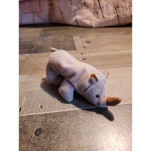 Beanie baby Rhino safari zoo plush animal toy